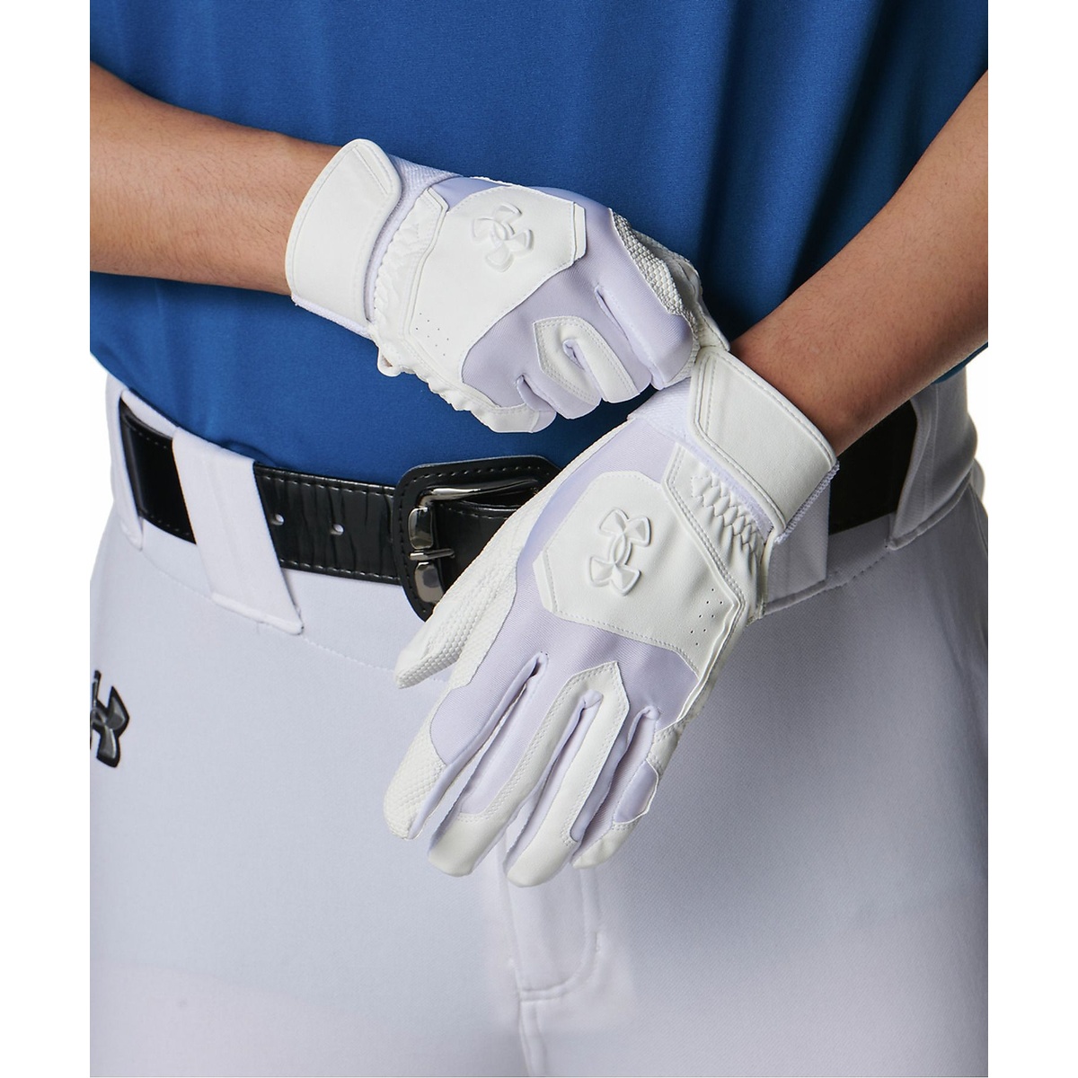 UA CLEAN UP BATTING GLOVES NON COLOR