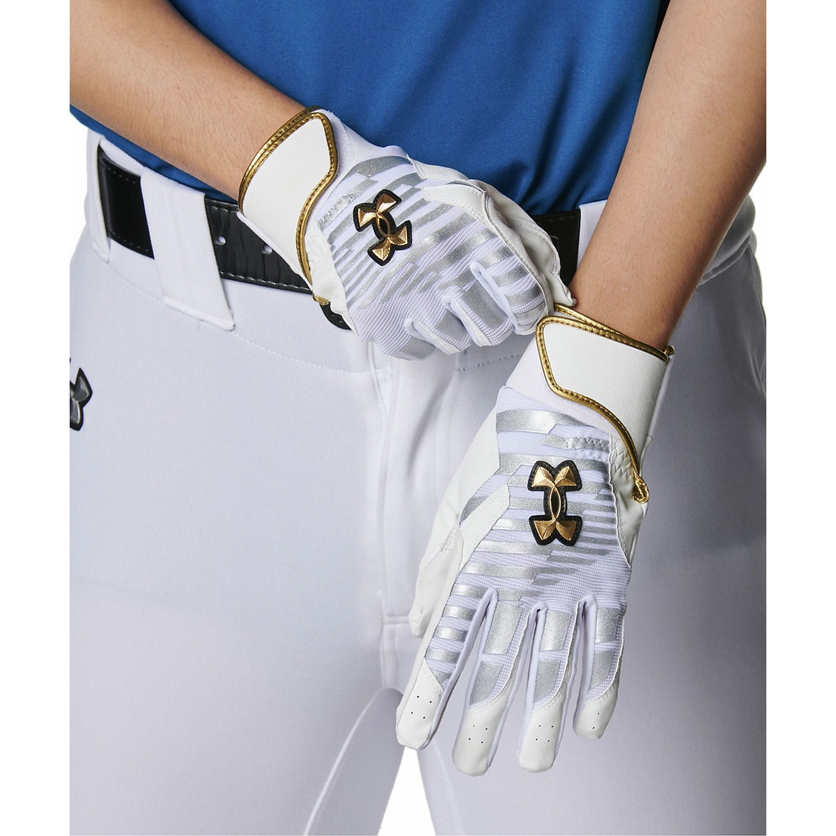 UA CLEAN UP PRO BATTING GLOVES