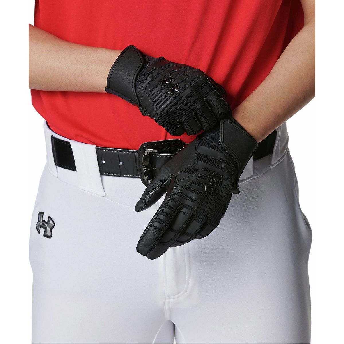 UA CLEAN UP PRO BATTING GLOVES NON COLOR