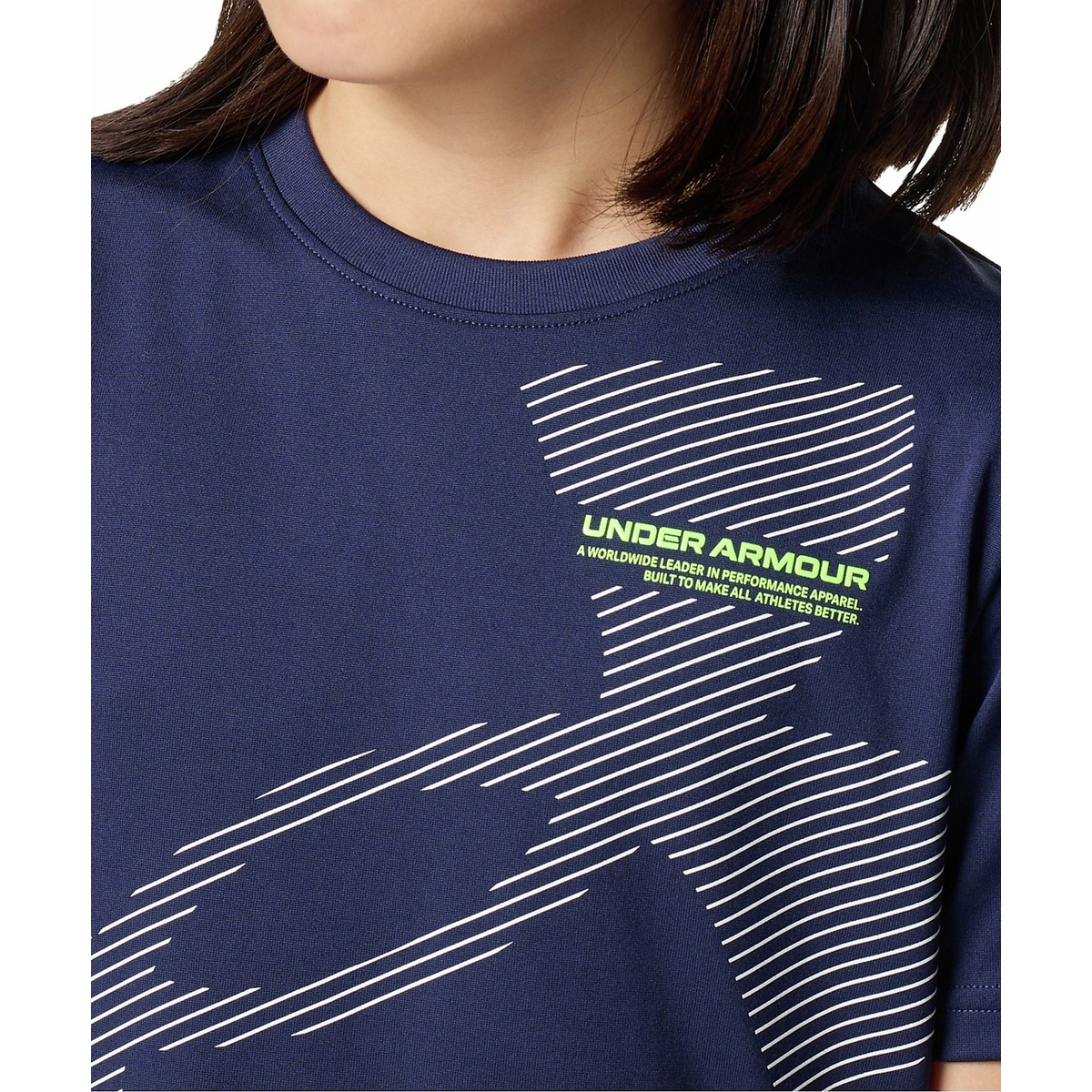 UA TECH SUPER BIG LOGO SHORT SLEEVE T-SHIRT