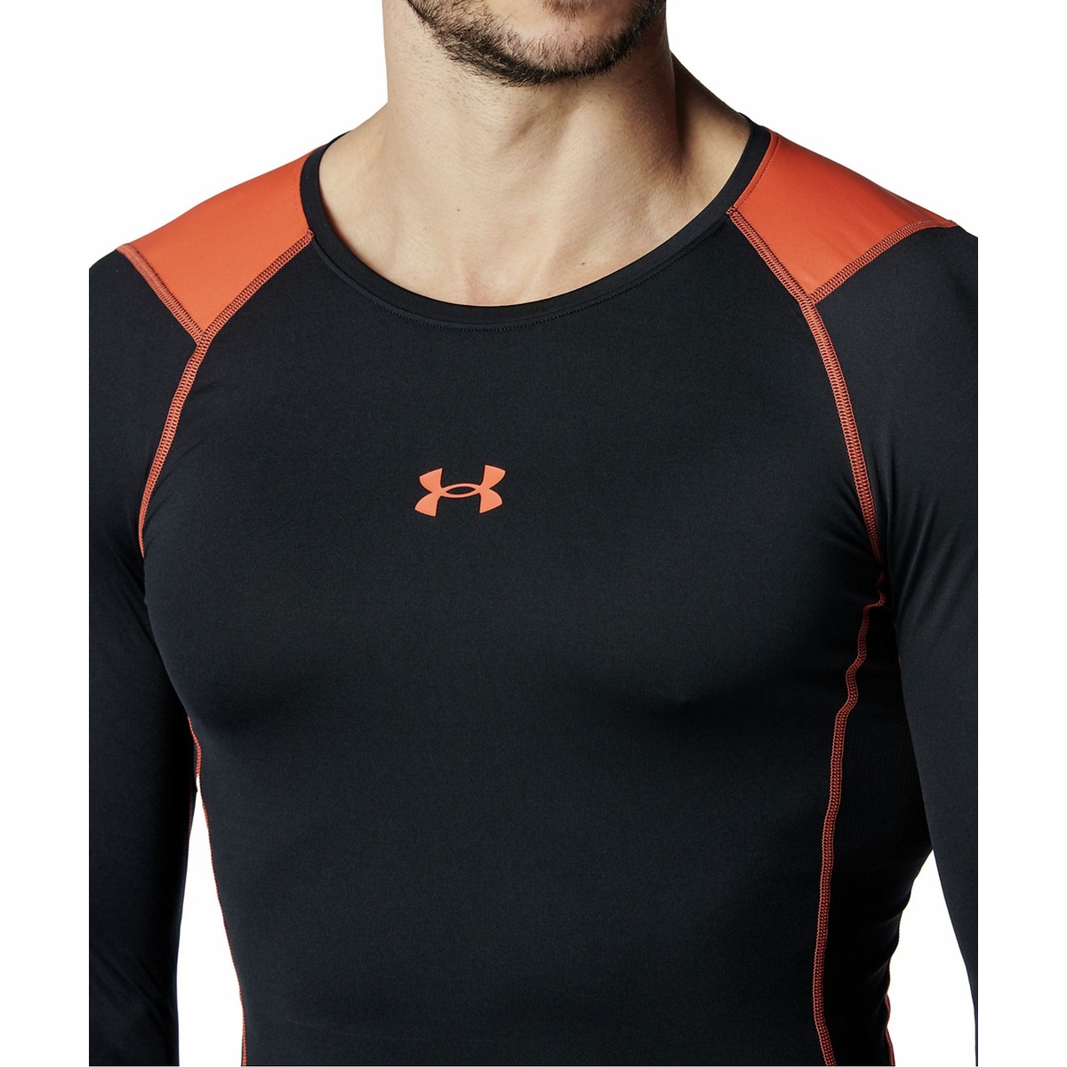 UA HG ARMOUR LS NOVELTY
