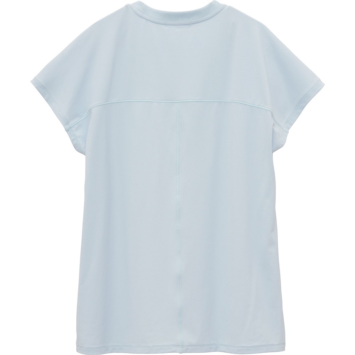 接触冷感フレンチスリーブシャツ