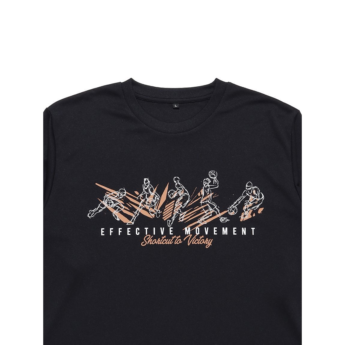 24AWグラフィック長袖Tシャツ Effctive Movement