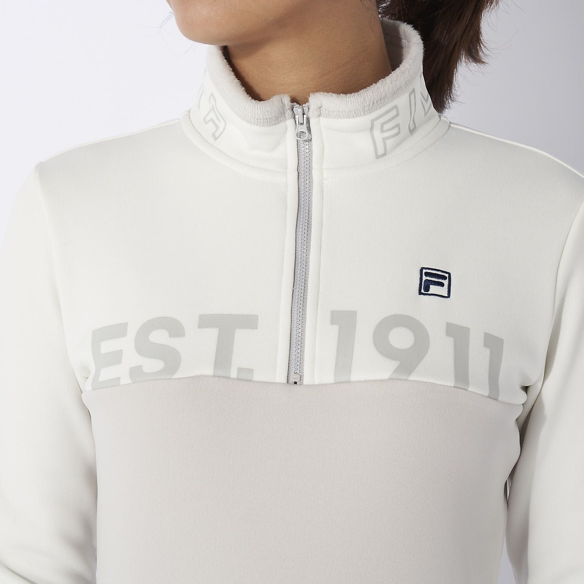 FILA GOLF 長袖ハーフジップシャツ