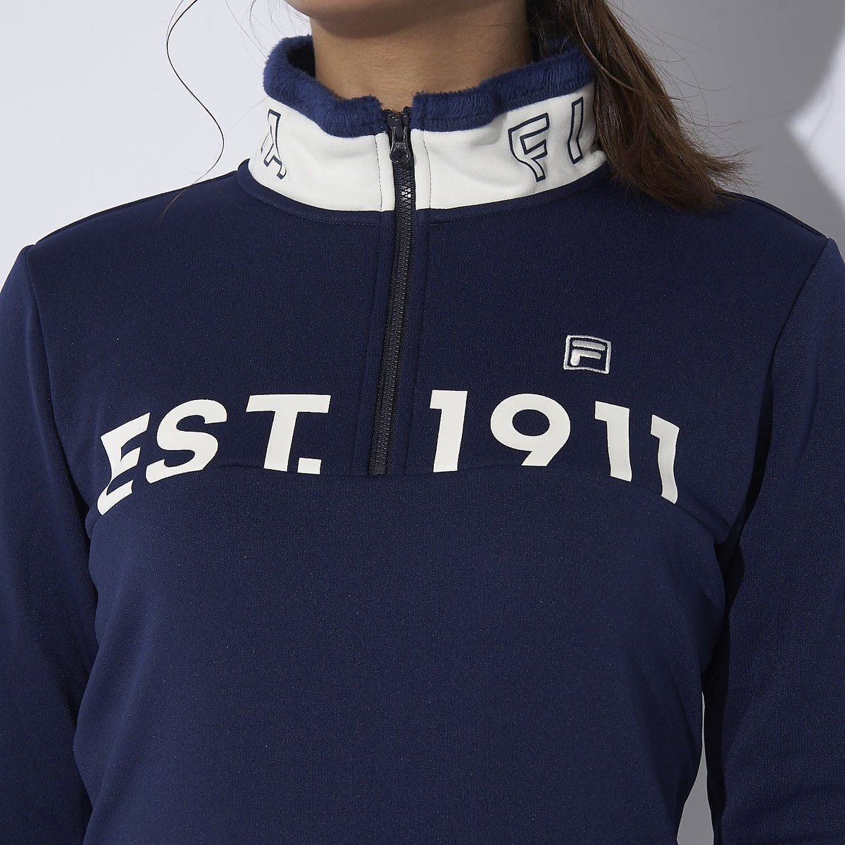 FILA GOLF 長袖ハーフジップシャツ