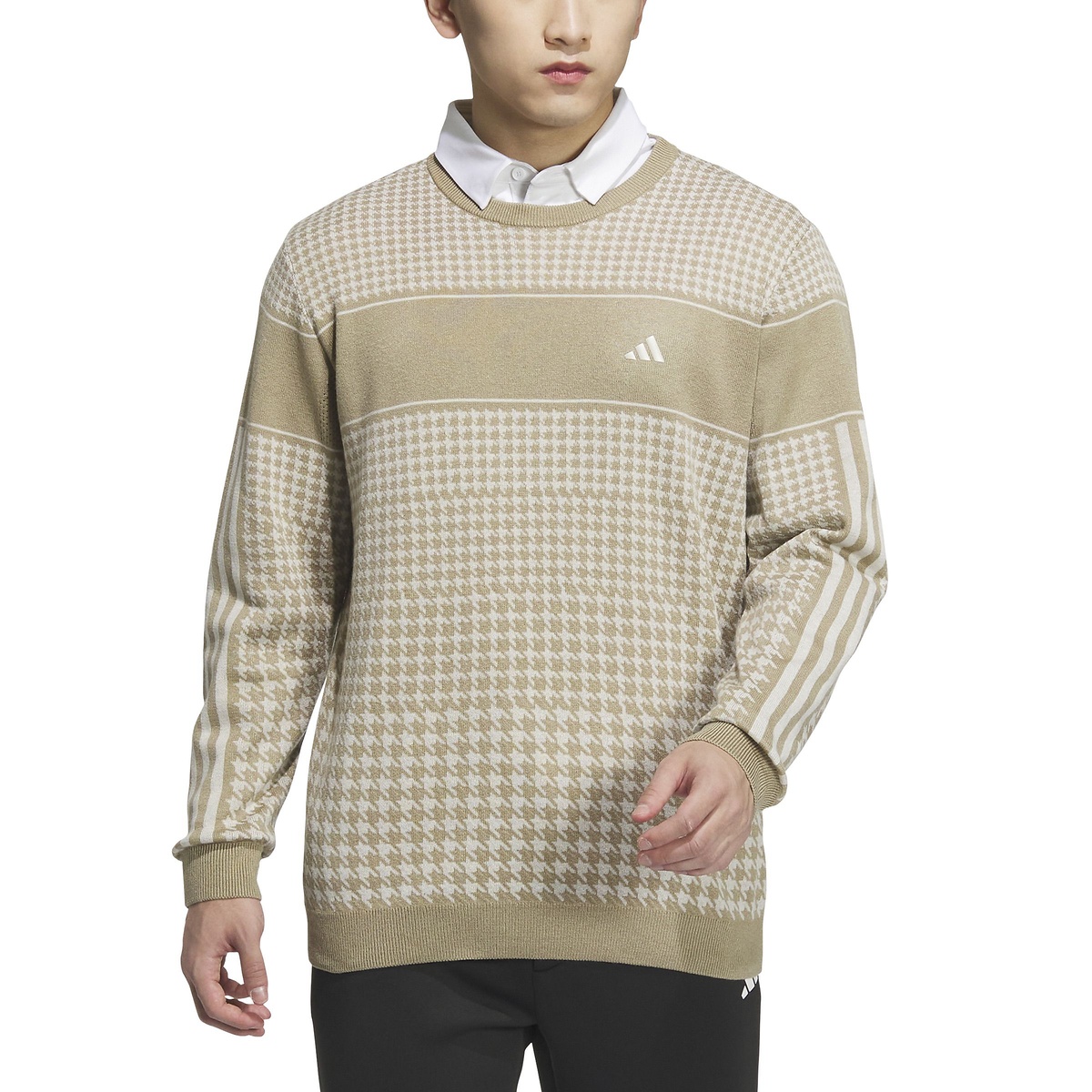 TOURPKハウンドトゥースセーター