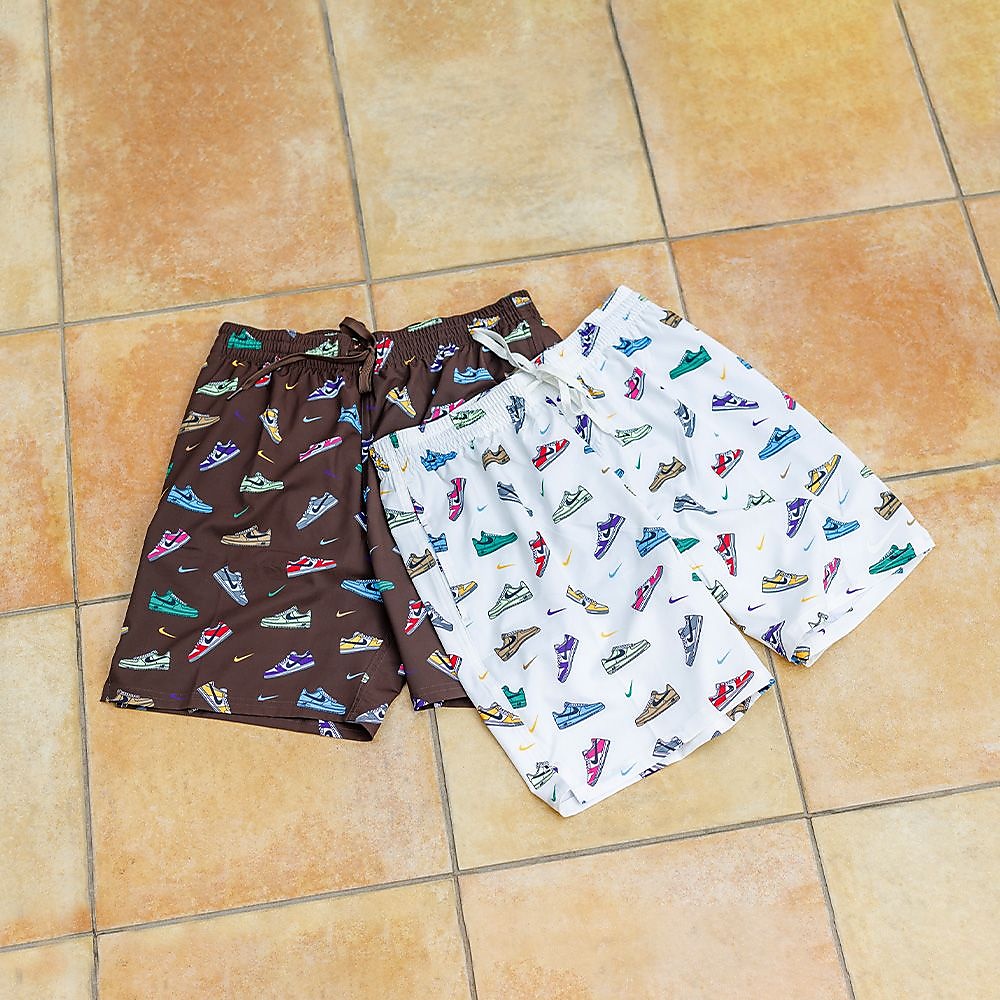 ナイキ SS25シーズンプリントストレッチ7インチボレーショーツ