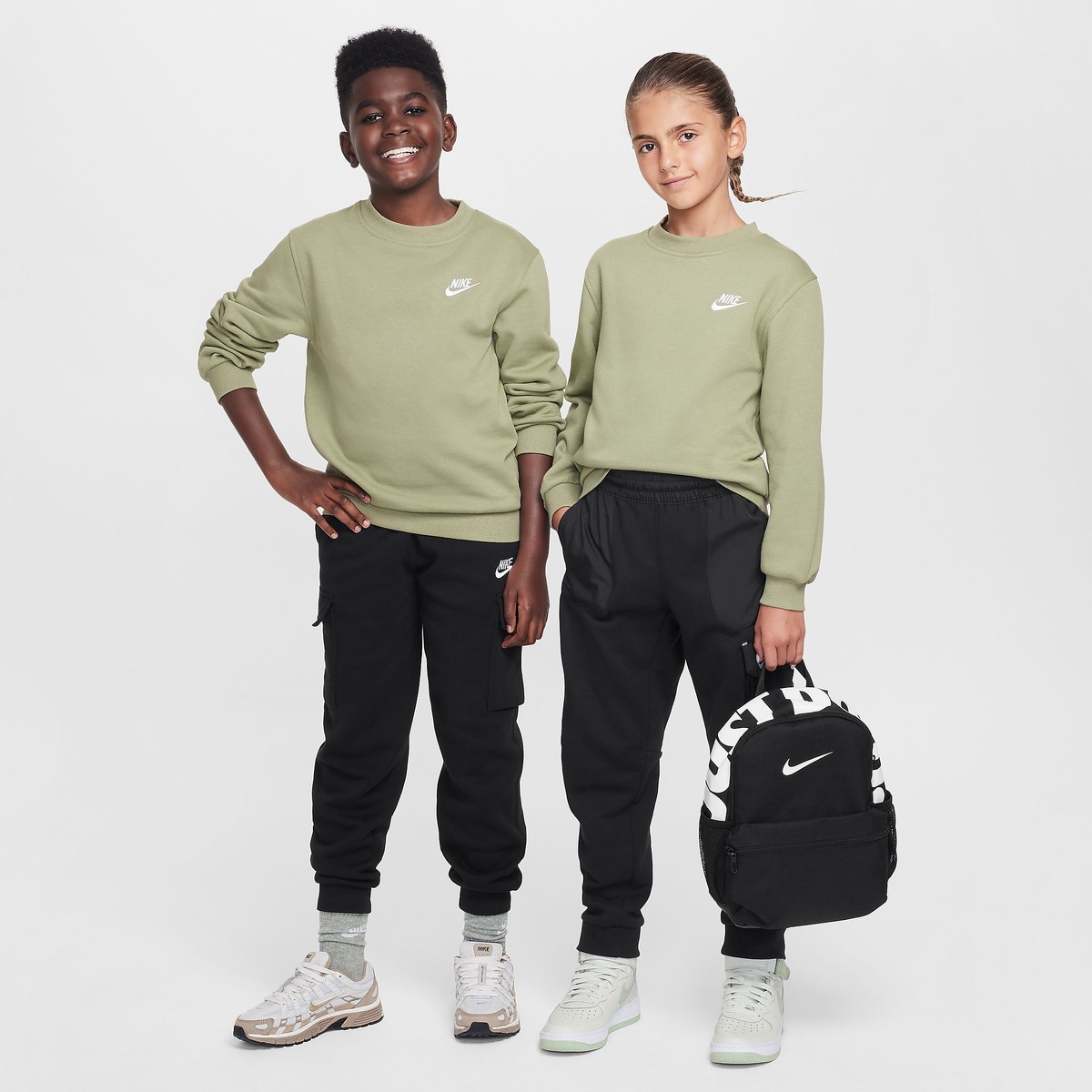 ナイキ YTH NSW クラブ LBR フリース L/S クルー