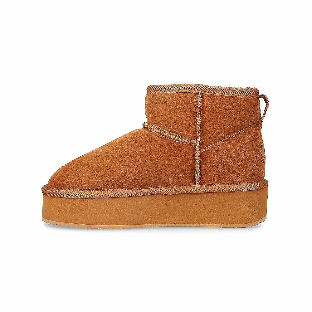 プラットフォームマイクロウールブーツ