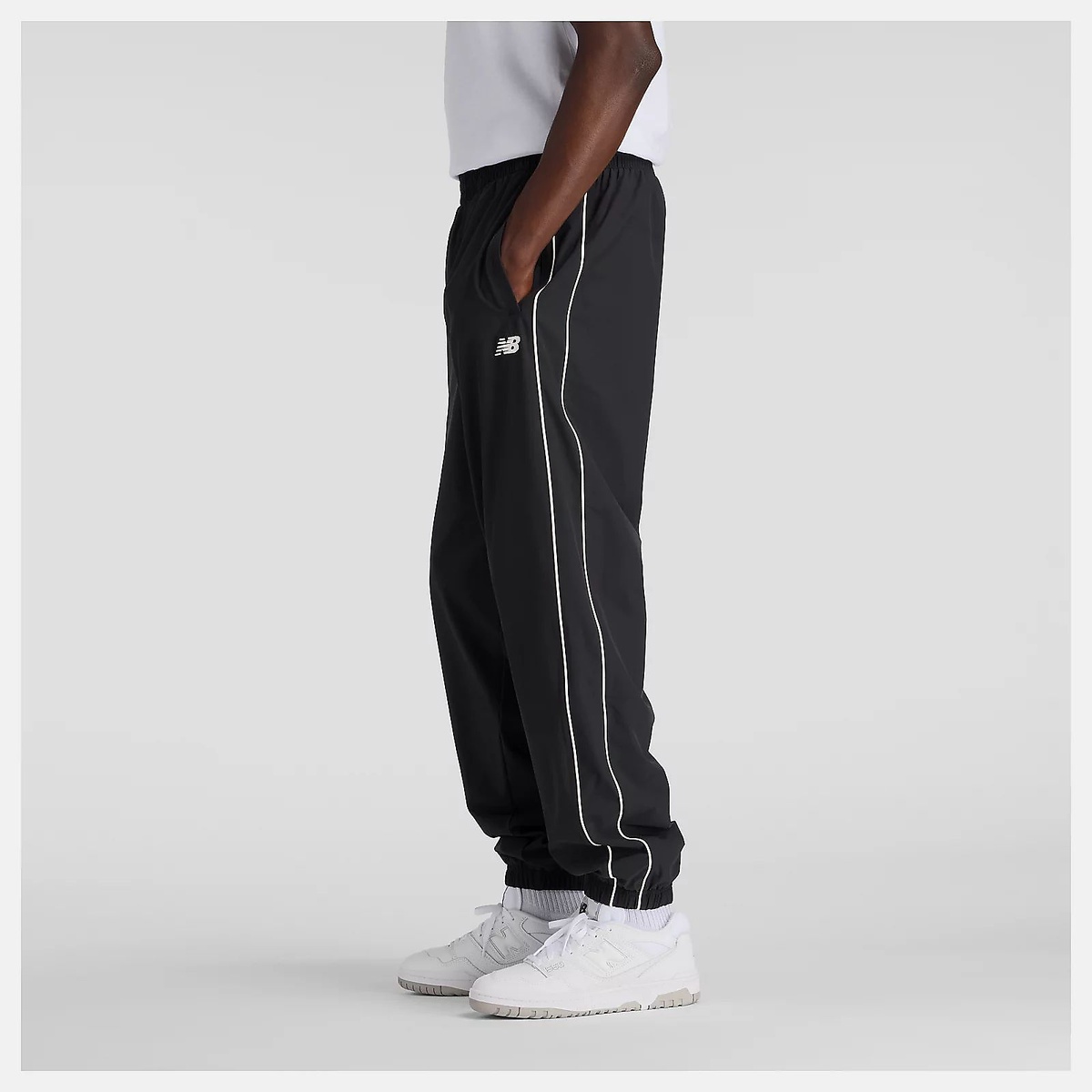 ウーブントラックジョガーパンツ 裏トリコット起毛