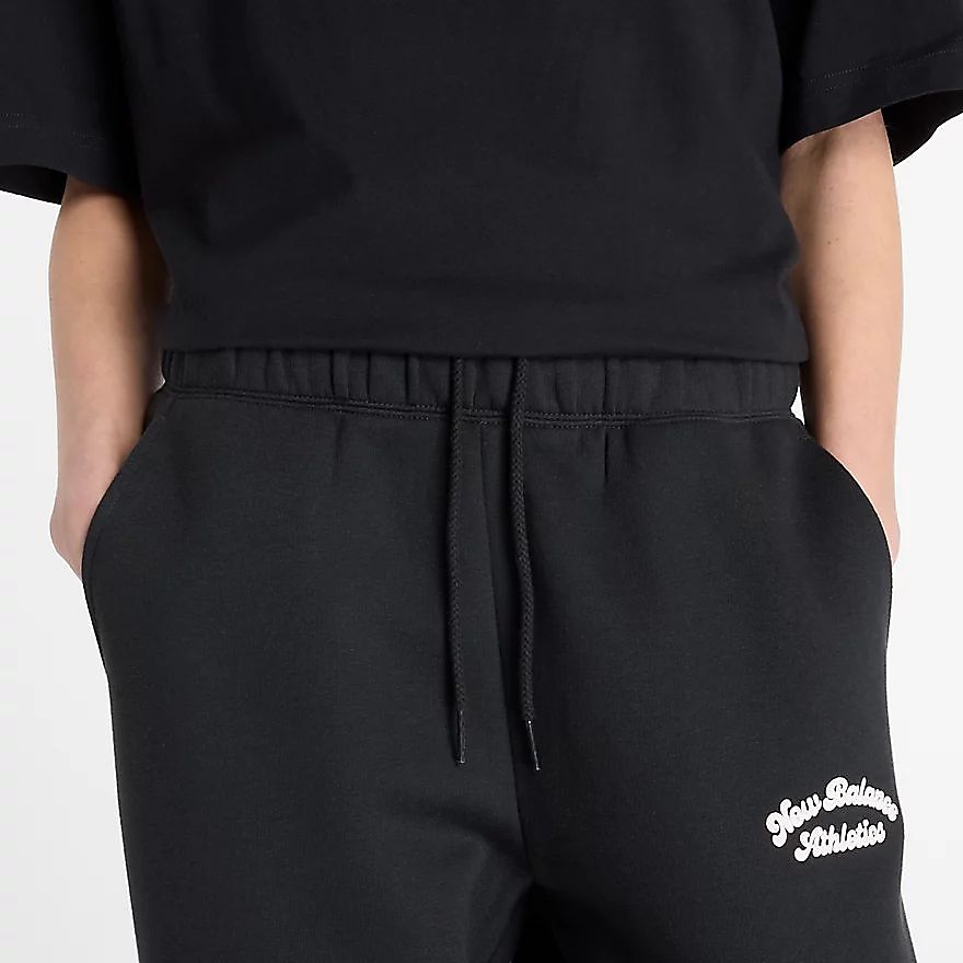 Linear Heritage フリースバレルレッグパンツ