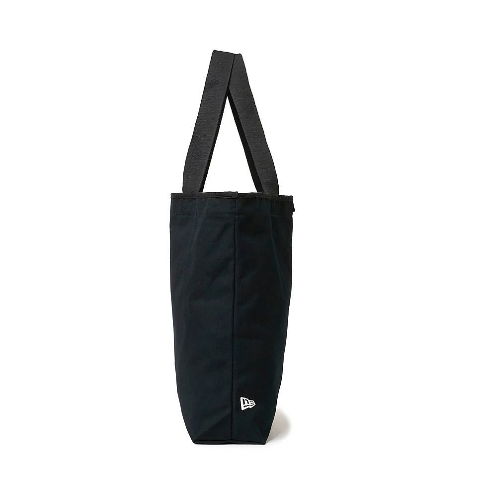 CANVAS TOTE WOVEN PATCH BLK 251