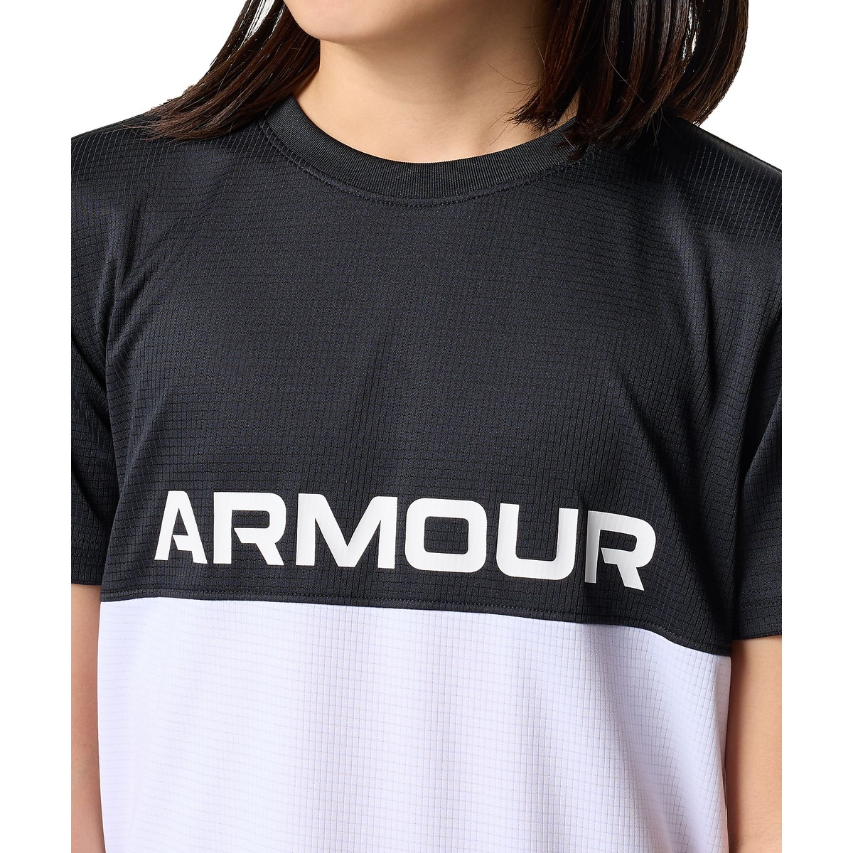 UA TECH COLOR BLOCK T-SHIRT ＆ SHORTS SET