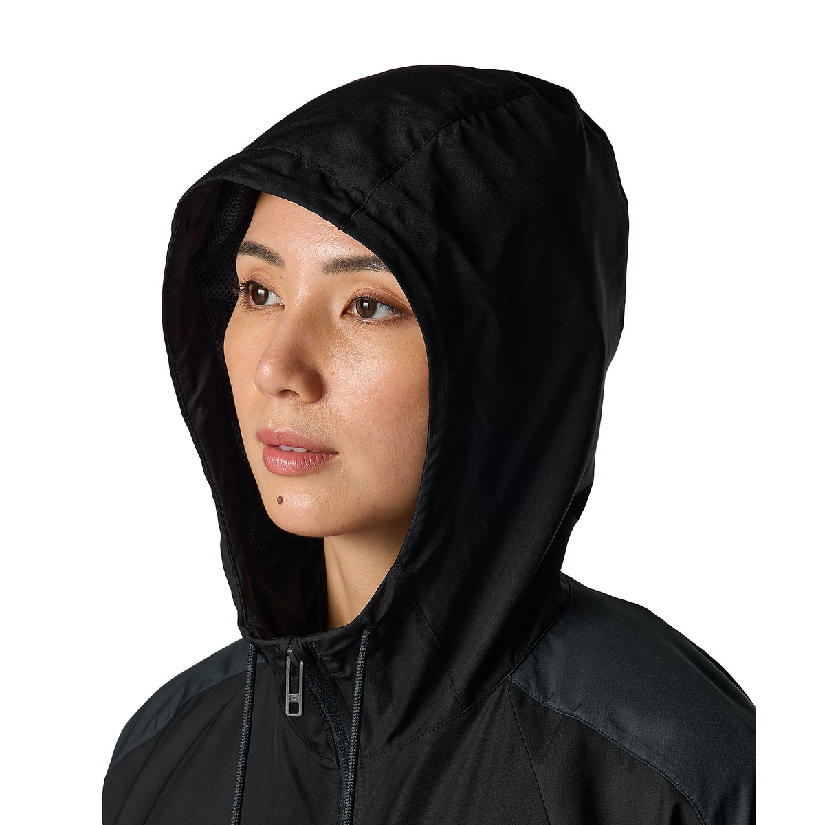 UA MESH LINER WOVEN HOODIE