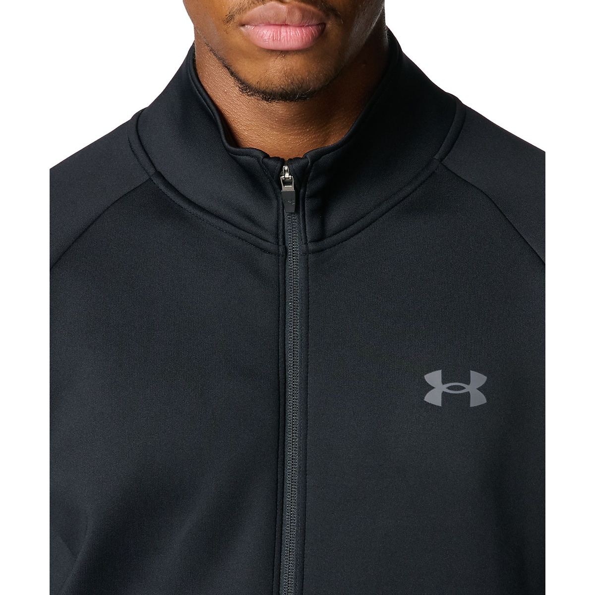 UA ARMOUR KNIT TRACK JACKET