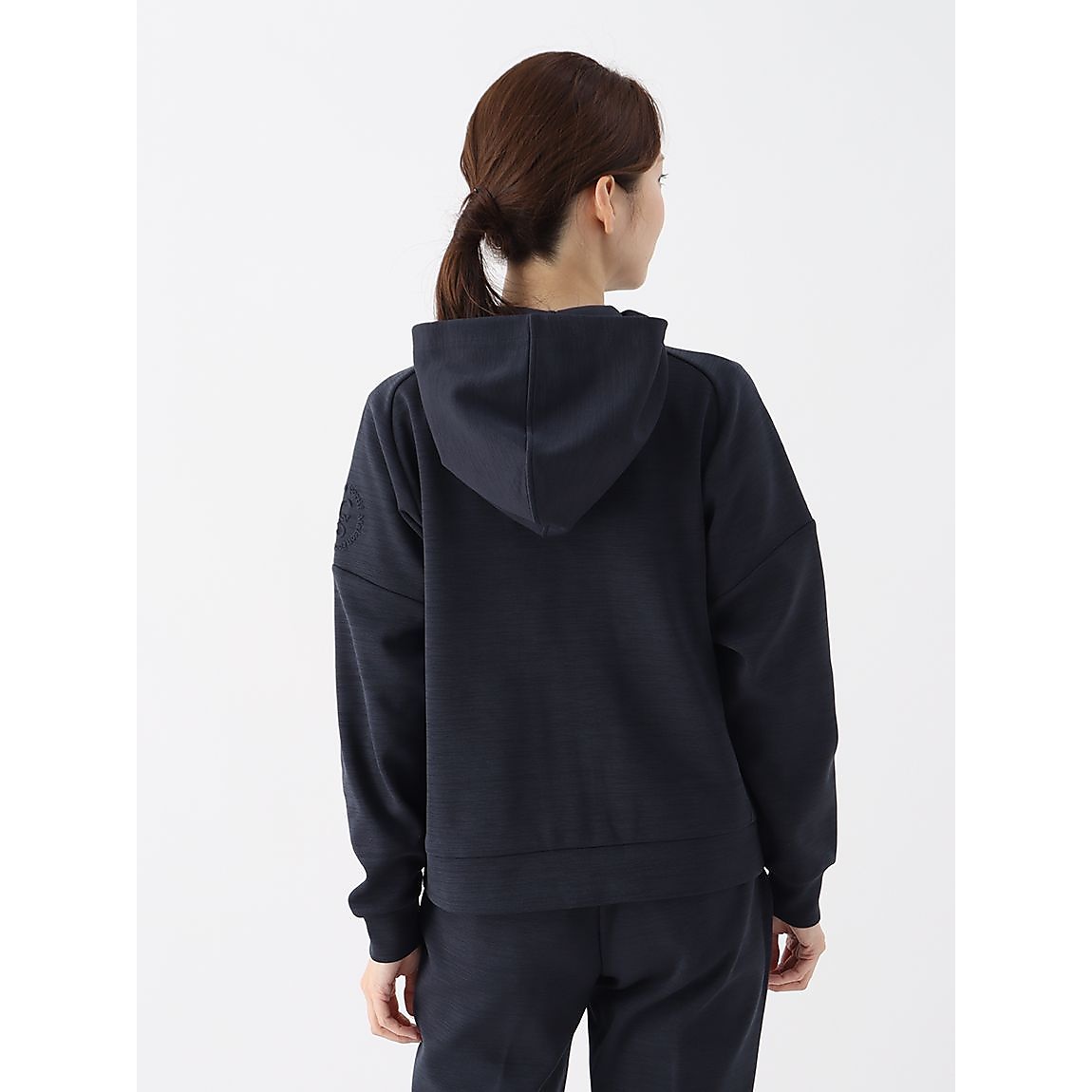 アクティブスウェット フード付きフルジップ