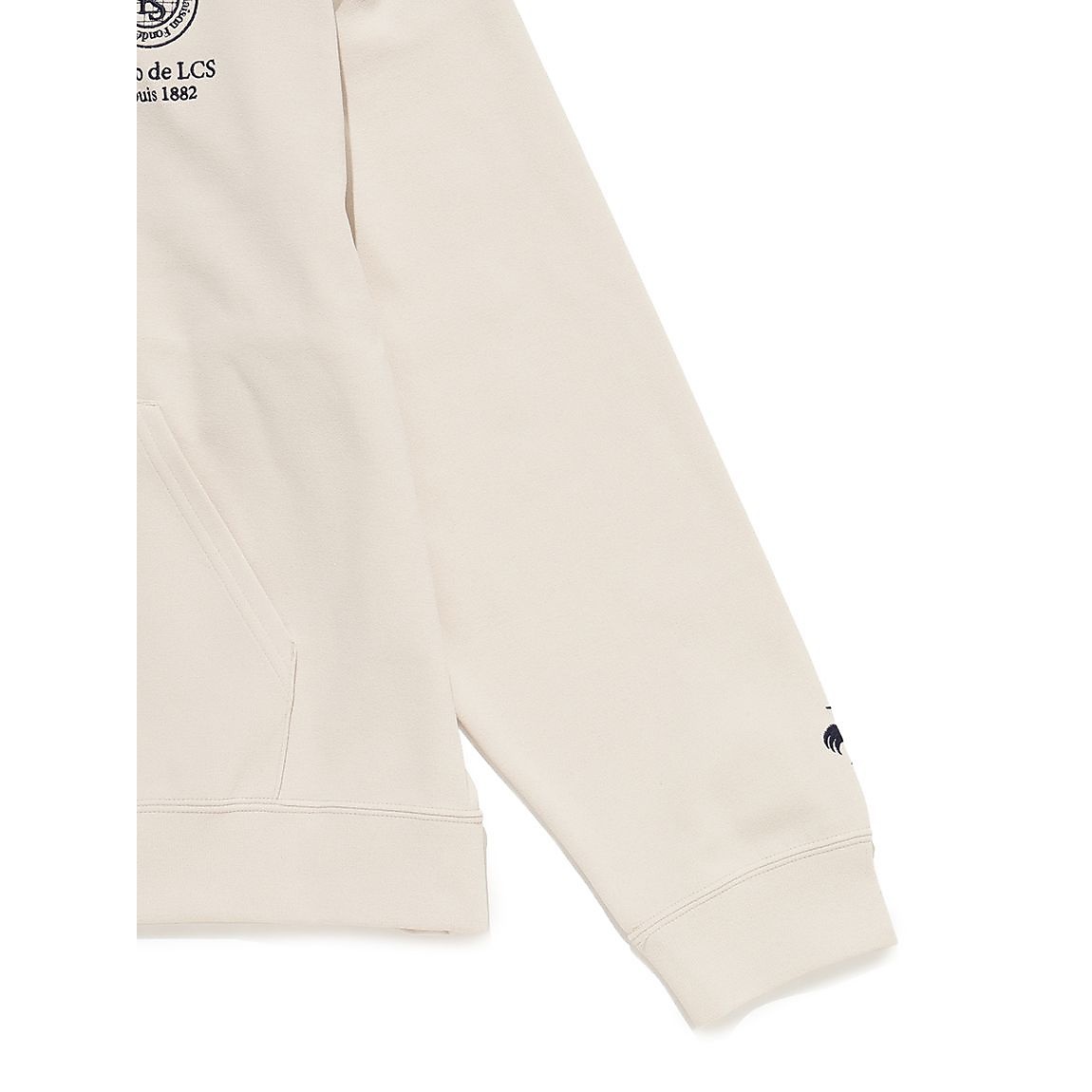 防風リブニットフーディースウェット