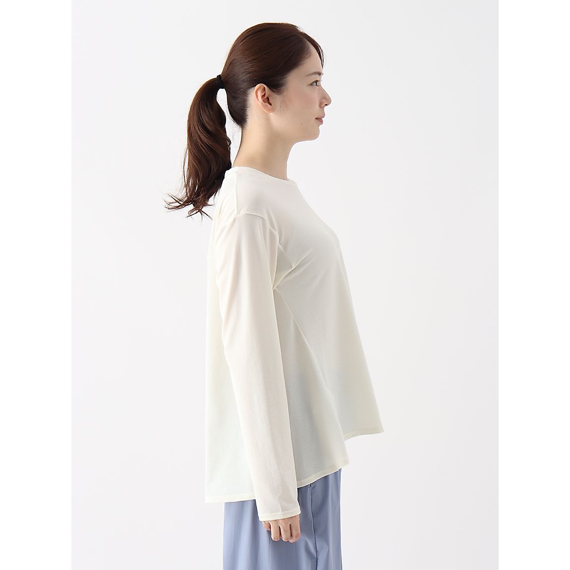 シアーライト長袖Tシャツ