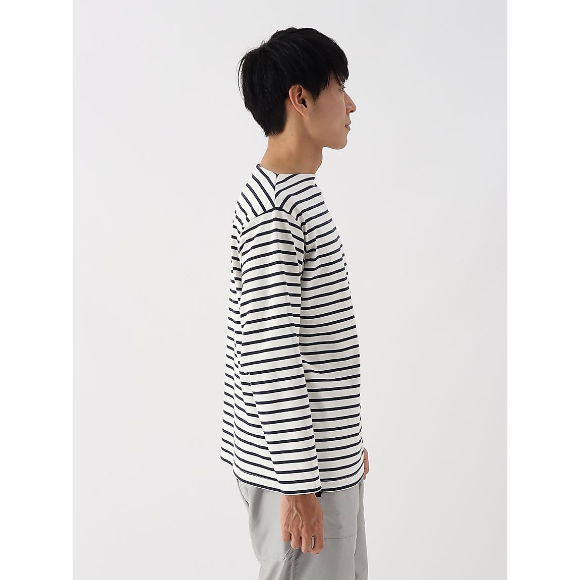 L/S HH Marine Border Tee (ロングスリーブ  HH マリンボーダーティー)