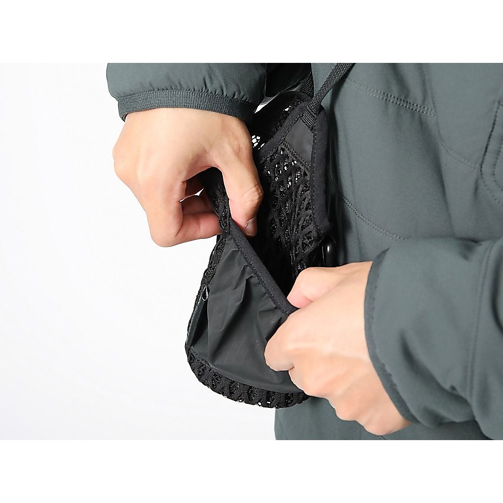 Double Face Mesh Bottle Carrier One BK