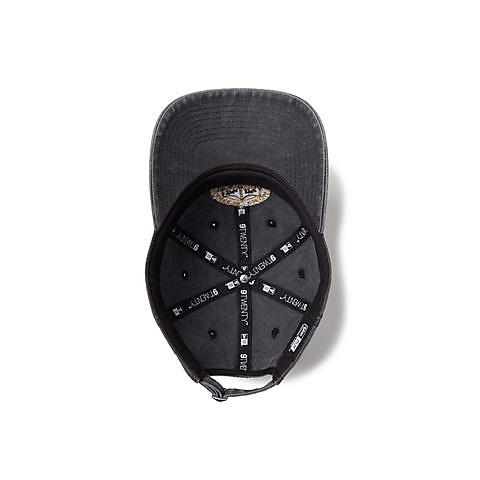 920 EMBLEM LOGO ACID WASH BLK