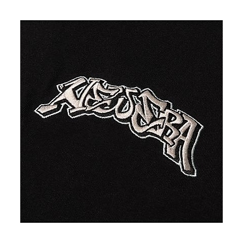 SS OS CT TEE SLOWUP LOGO BLK