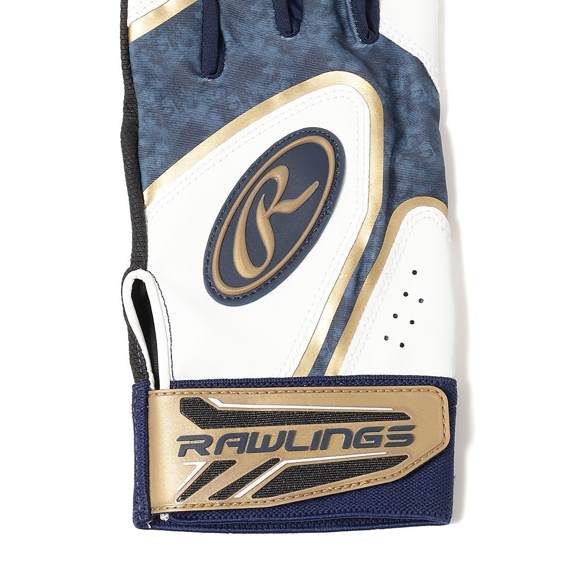 両手用 ゴーストスモーク2 バッティンググラブ (ハイパーグリップ) - スチールブルー