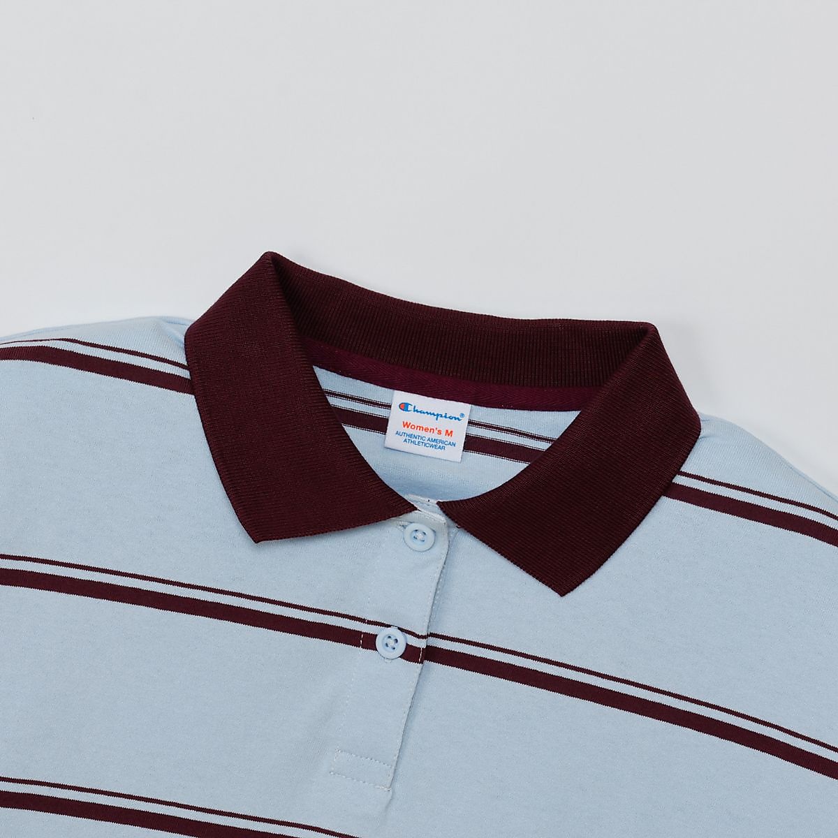 LS BORDER POLO SHIRT