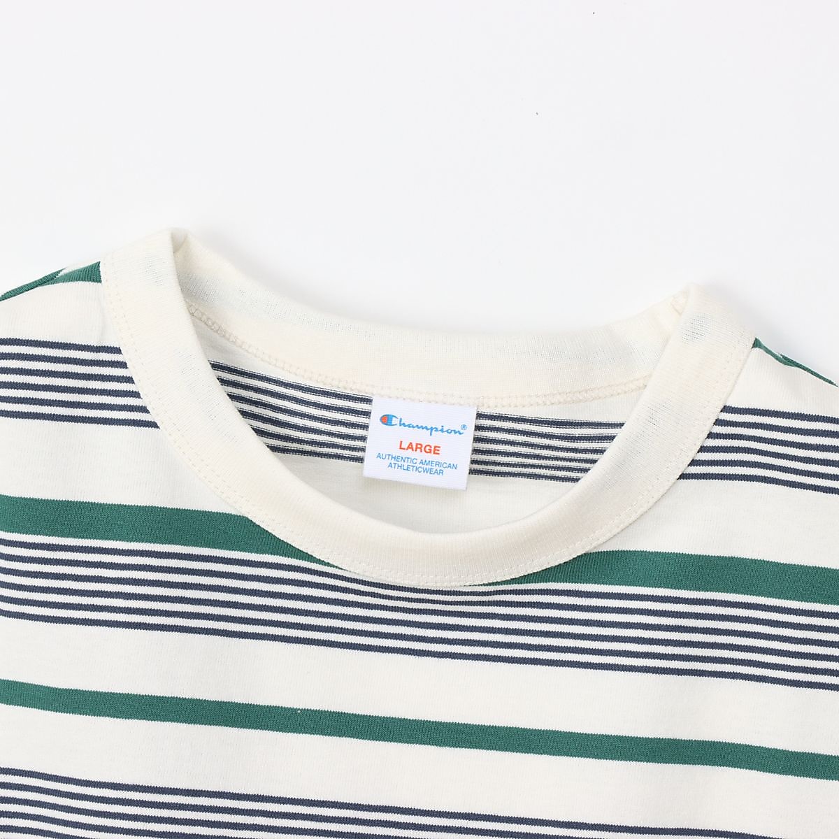 LONG SLEEVE BORDER T-SHIRT