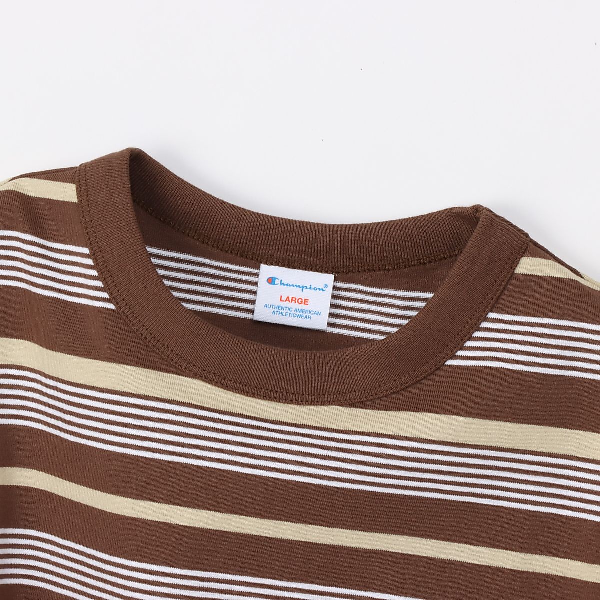 LONG SLEEVE BORDER T-SHIRT