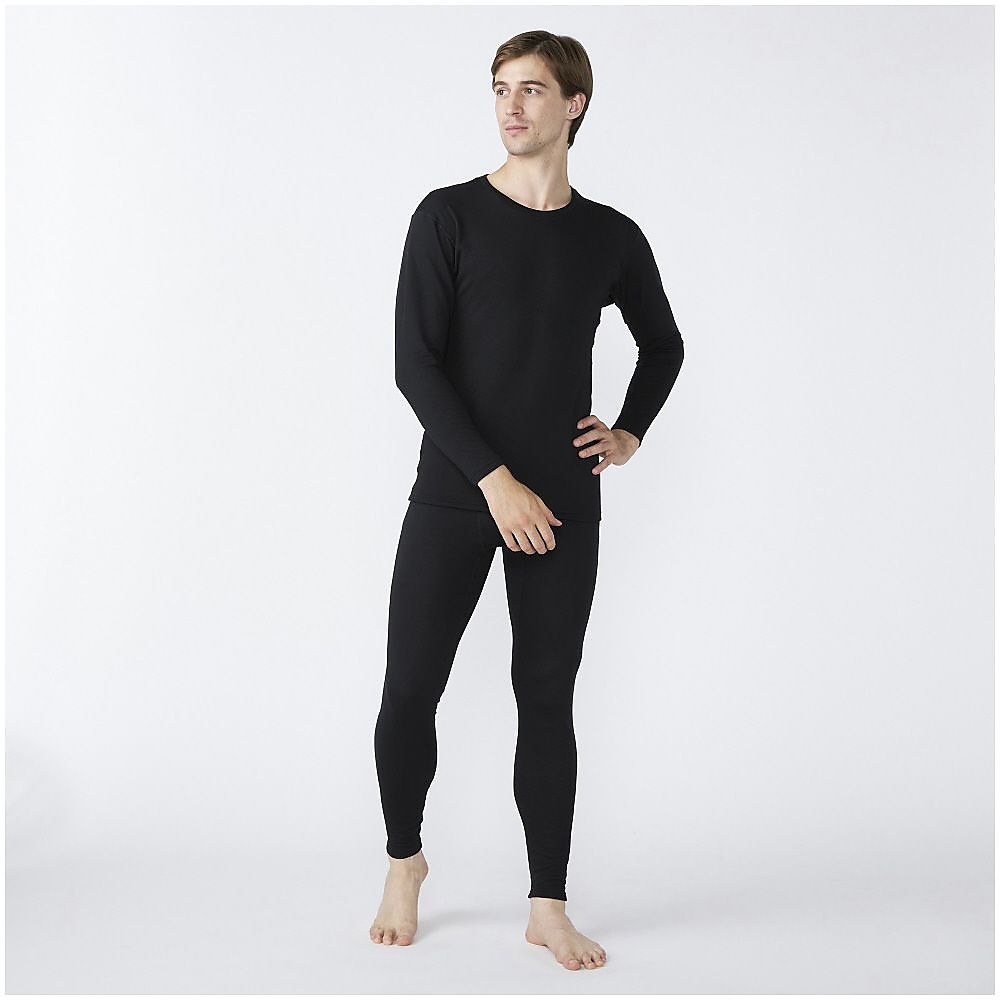 プレミアホットインナー　ブレスサーモ　厚手 for Active クルー長袖M