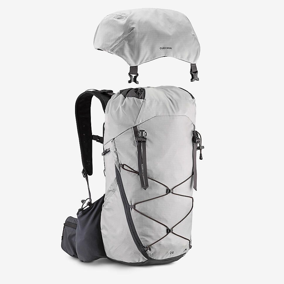 ハイキング軽量バックパック25LGRY