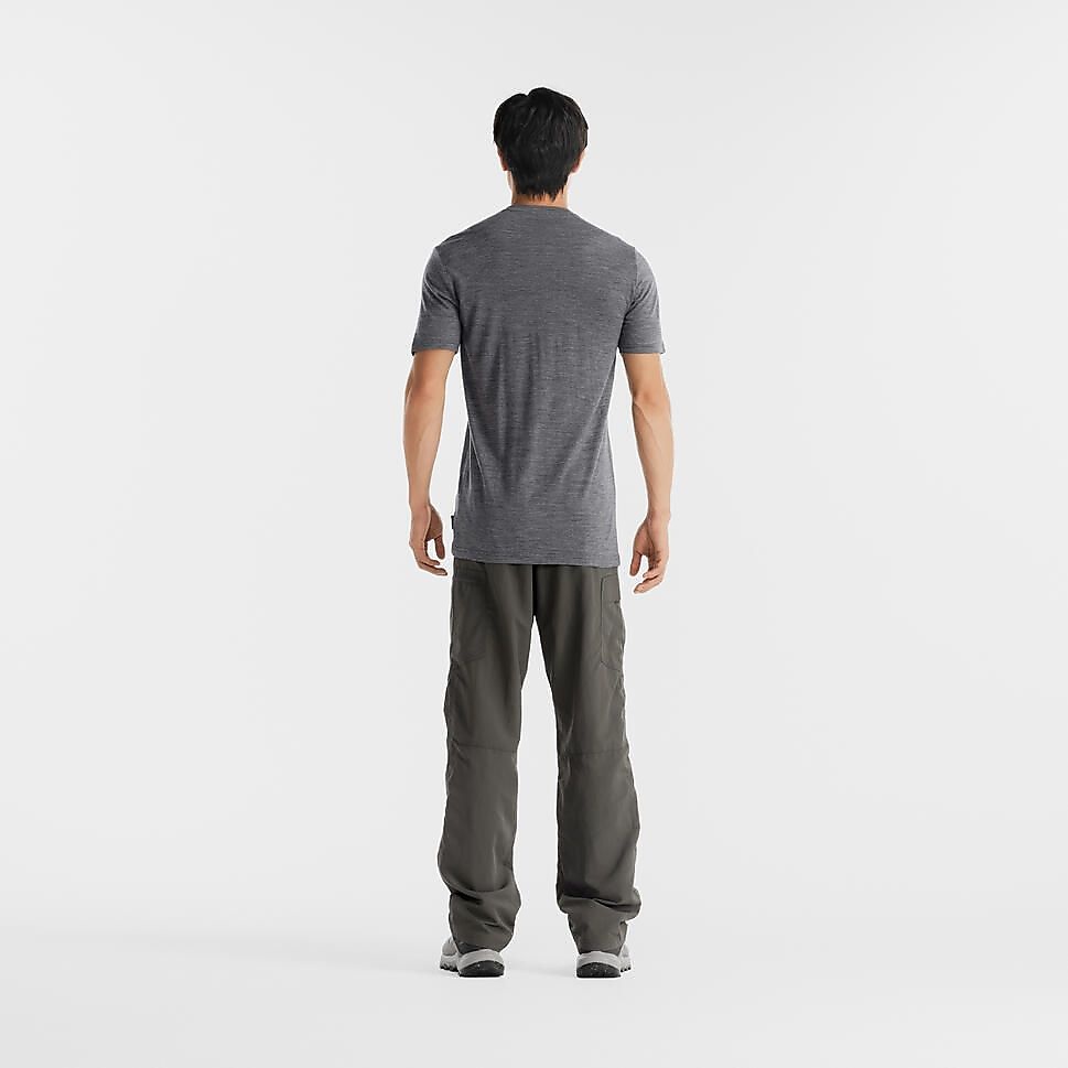 MENSトレック メリノウール Tシャツ