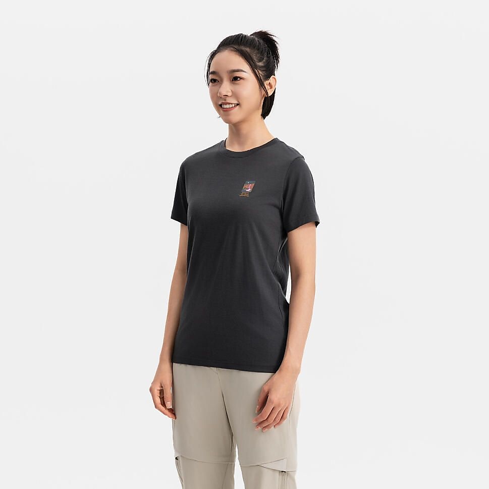 WOMENSトレッキング ウールTシャツ