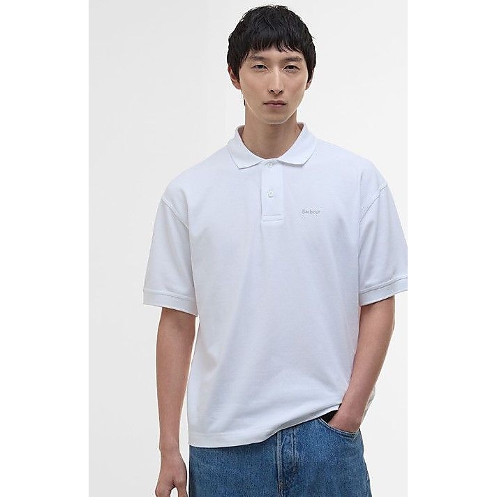 barbour hexham os fit polo shirt
