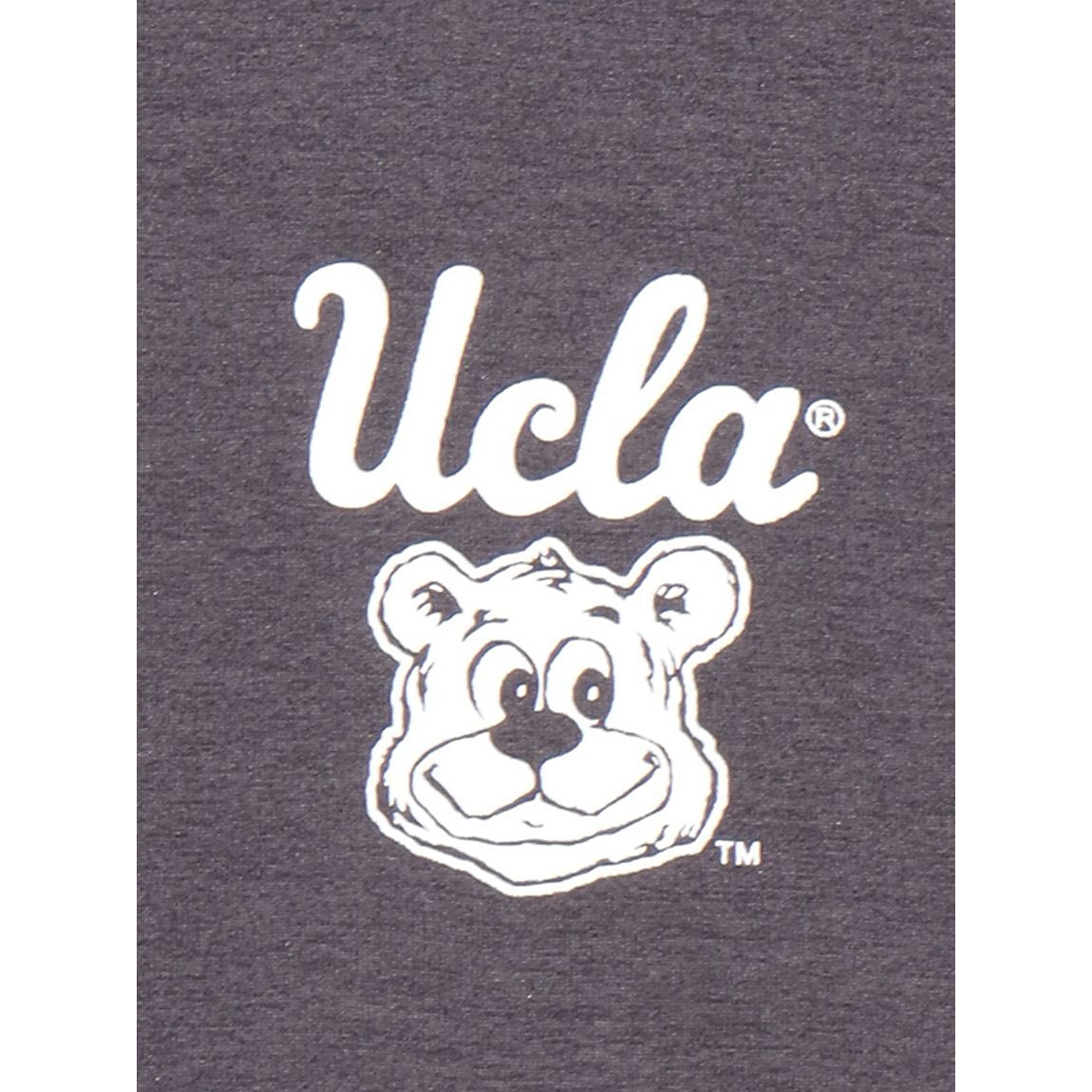UCLAドライTシャツチャコール