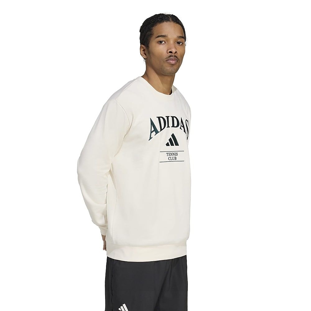 MTENNISヘリテージグラフィッククルーネック