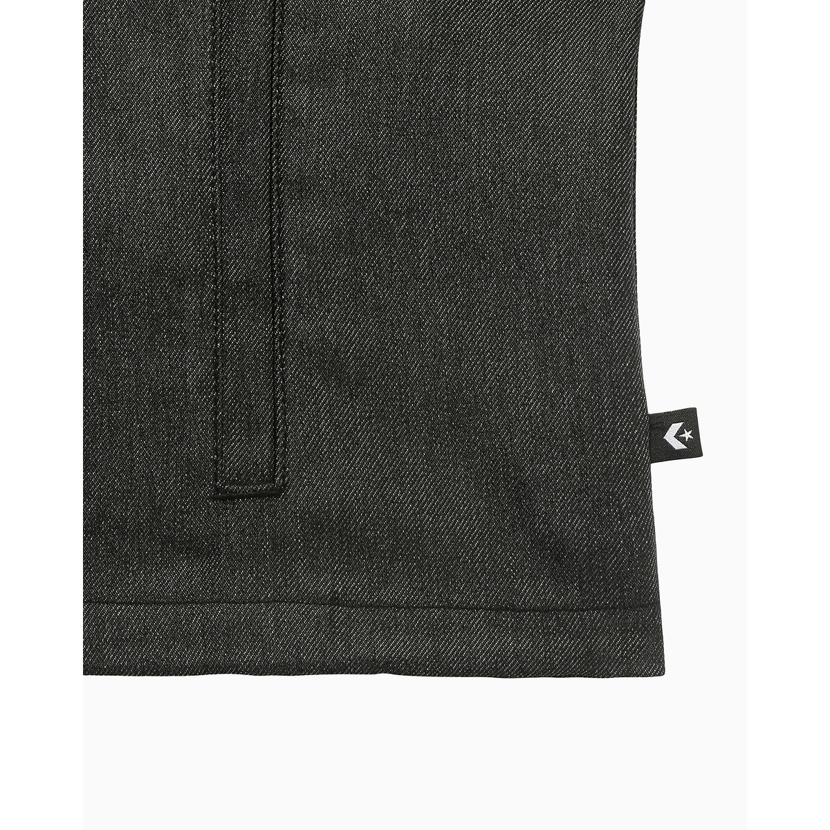 SYNTHETIC DENIM HOODED JACKET LADIES