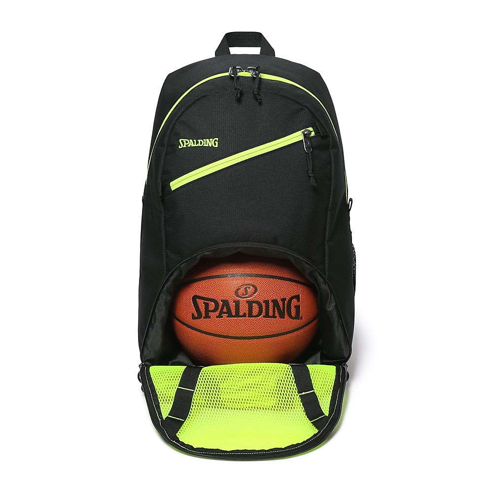 ハーフデイ ブリーズ ブラック×ライムグリーン