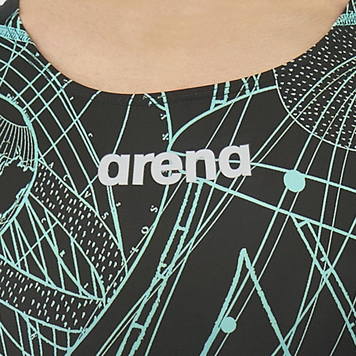 レーシングワンピーススパッツ(オープンバック・ハーフレッグ)