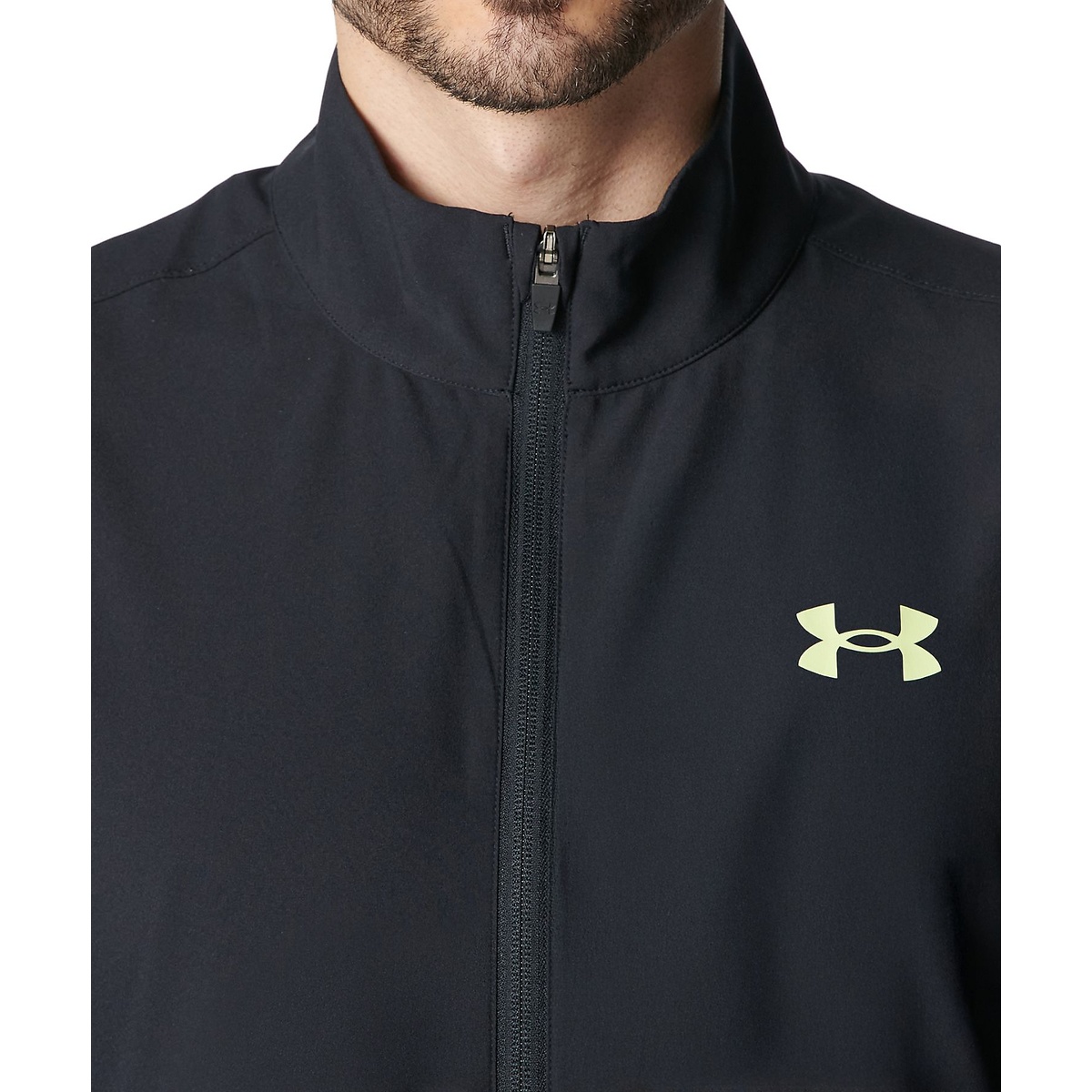 UA FRESH WOVEN FULL ZIP JACKET