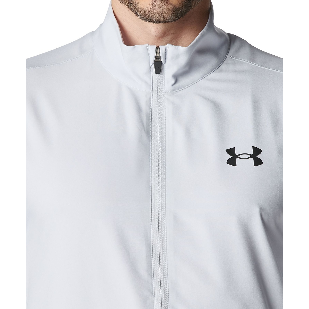 UA FRESH WOVEN FULL ZIP JACKET