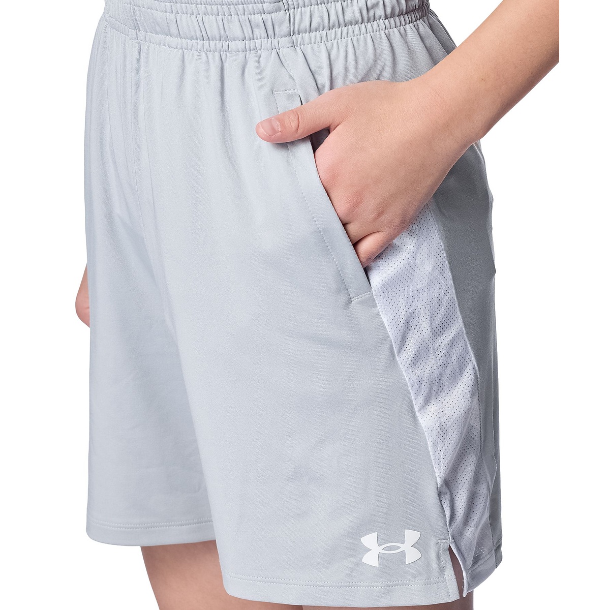UA Tech Vent Print Blcoked Shorts