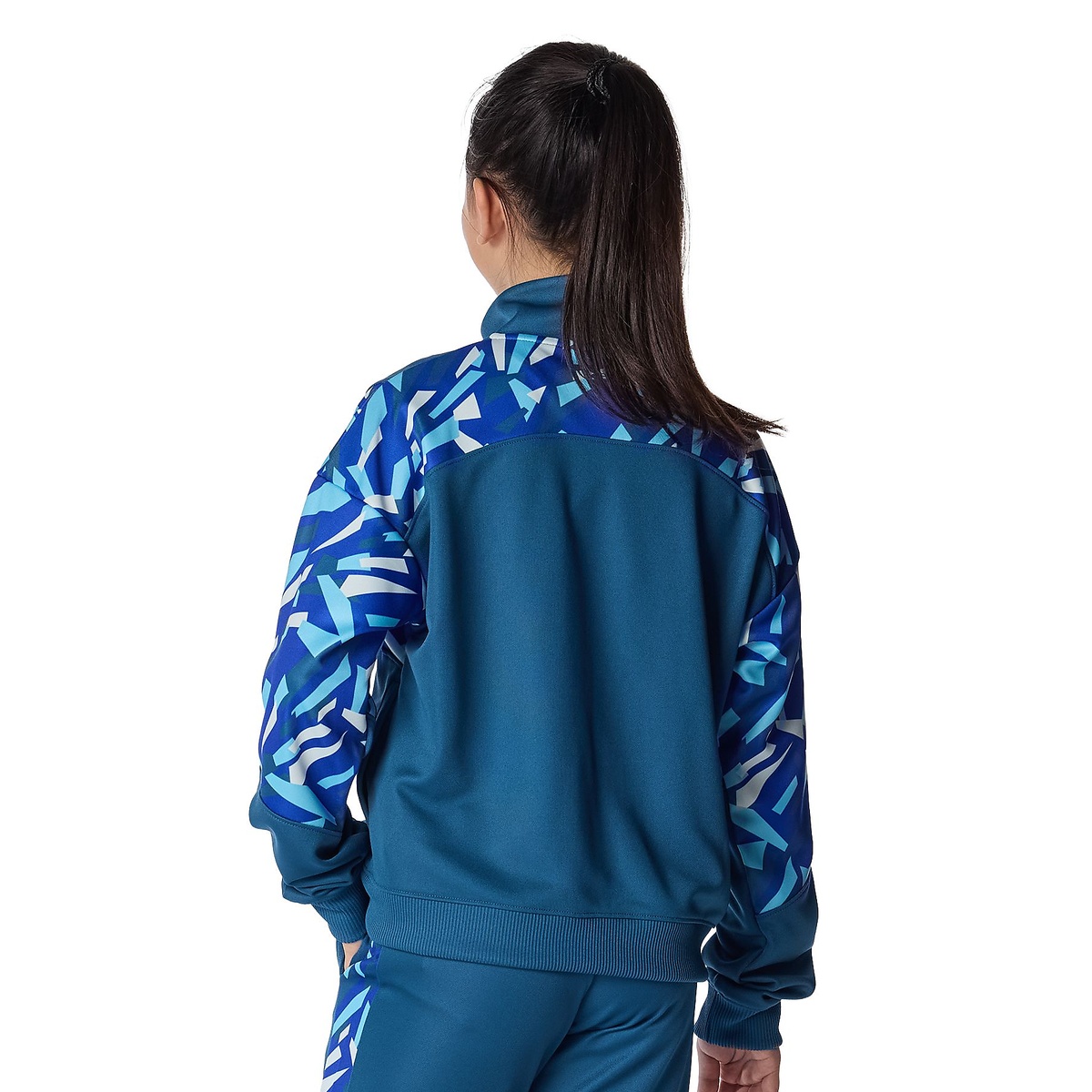 UA PRINT BLOCK TRACK JACKET