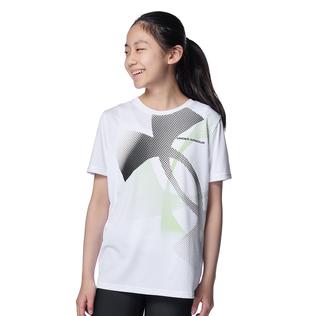 UA TECH SUPER BIG LOGO SHORT SLEEVE T-SHIRT