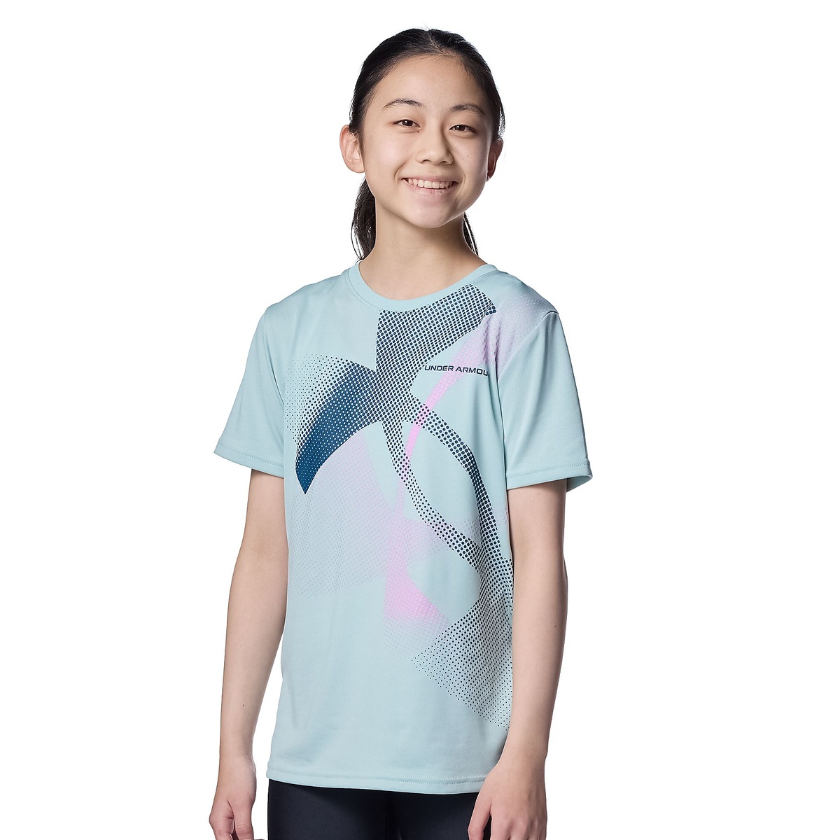 UA TECH SUPER BIG LOGO SHORT SLEEVE T-SHIRT