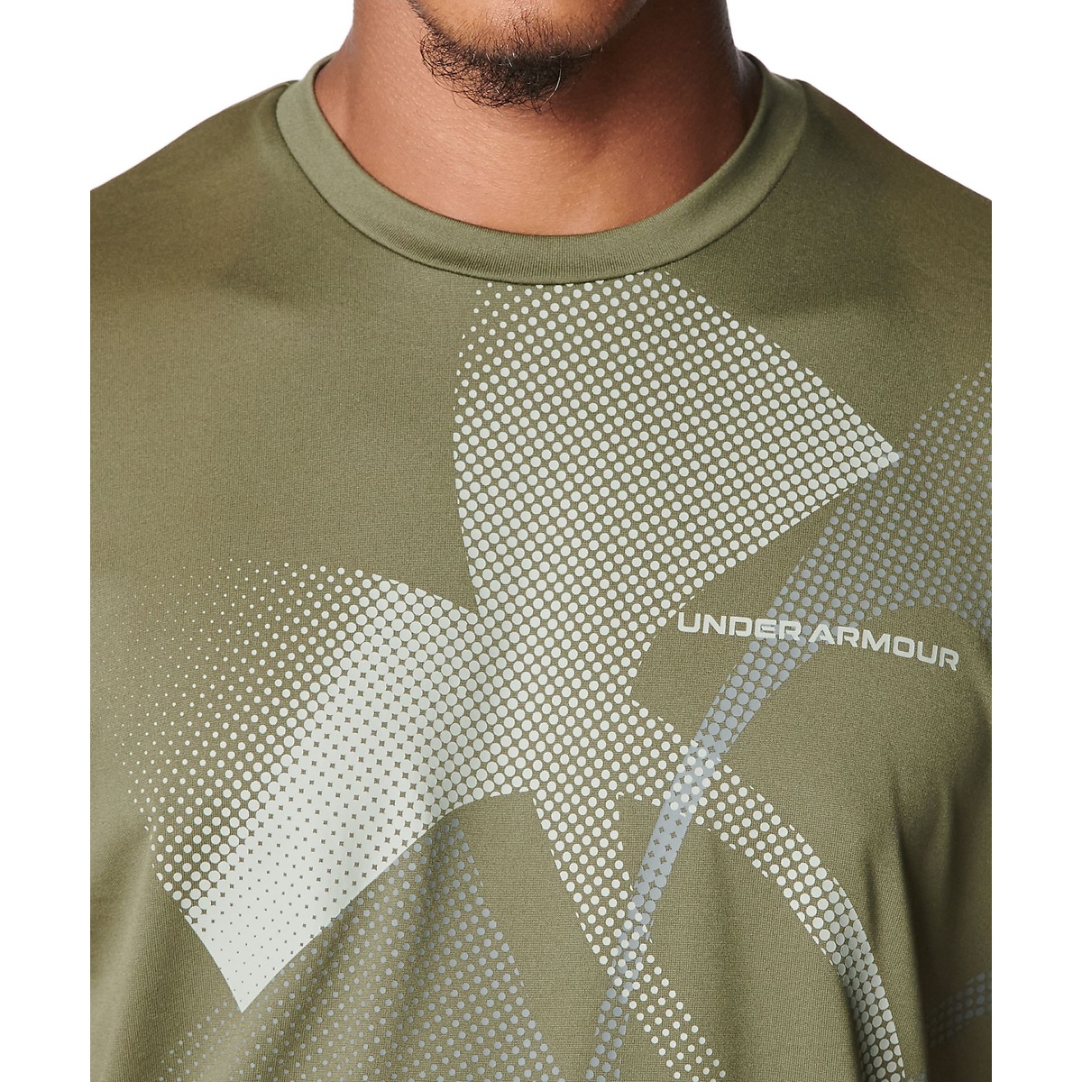 UA TECH XL LOGO SHORT SLEEVE T-SHIRT