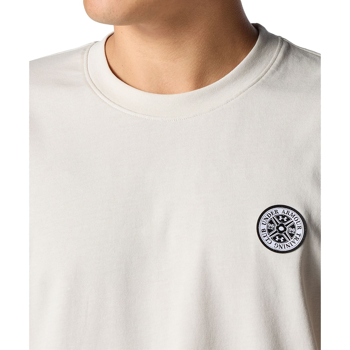 UA HEAVYWEIGHT PATCH SHORT SLEEVE T-SHIRT