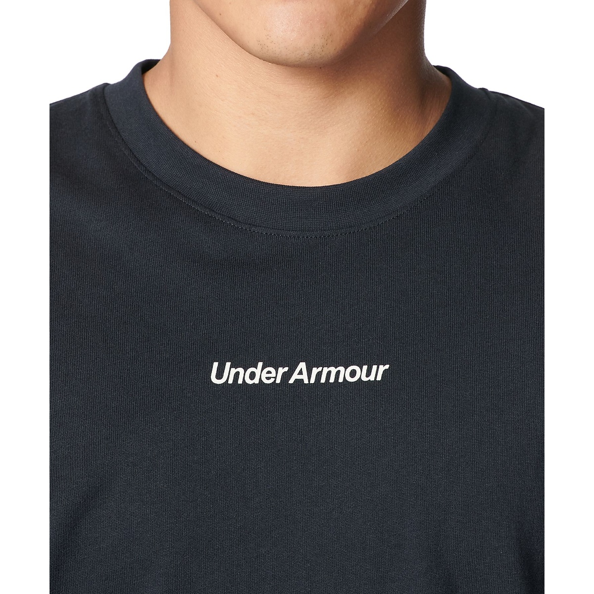 UA HEAVYWEIGHT GRAPHIC LONG SLEEVE T-SHIRT