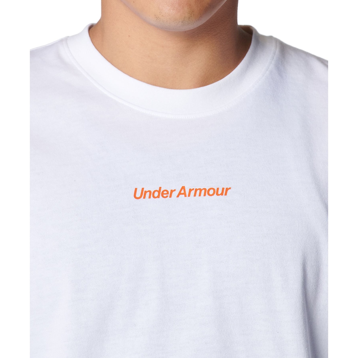 UA HEAVYWEIGHT GRAPHIC LONG SLEEVE T-SHIRT